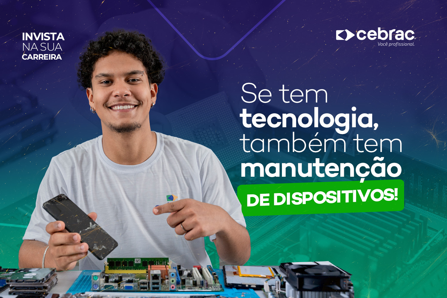 Manutenção de Computadores e Celulares em alta!