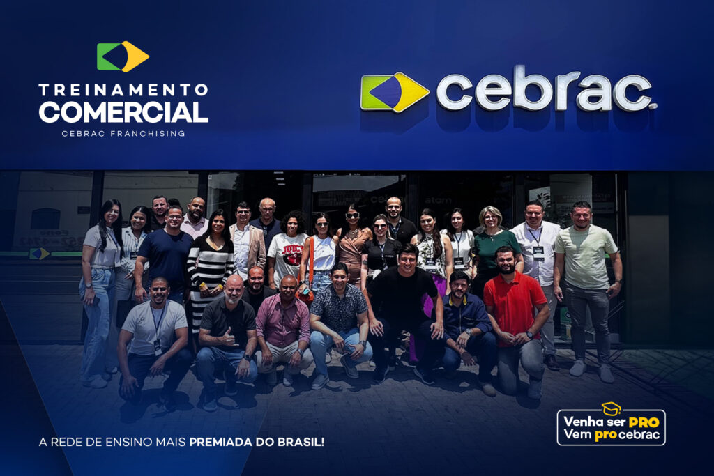 Encontro de franqueados Cebrac realizado em Londrina, cidade sede da franqueadora da rede, que contou com um importante treinamento comercial.